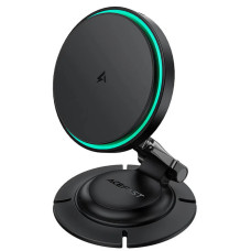 Автотримач з БЗП Acefast D65 Magnetic Wireless Charging 15W - Black