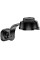Автотримач з БЗП Hoco HW31 Crown Magnetic Wireless Charging 15W - Black / Metal gray - фото
