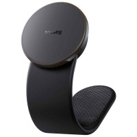 Автотримач з БЗП Baseus C02 Pro Series Magnetic Wireless Charging Car Mount Cluster (C40156) - Black