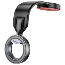 Автотримач Hoco H71 Totem Ring magnetic (center console) - Black metal gray