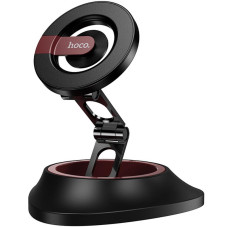 Автотримач Hoco H90 Tower magnetic (dashboard) - Black / Red