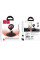 Автотримач Hoco H90 Tower magnetic (dashboard) - Black / Red - фото