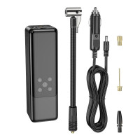 Автомобільний насос Hoco ZP5 May smart air pump - Black