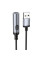 Портативний прикурювач запальничка Hoco UA30 USB - Black - фото