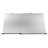 Сонцезахисна шторка на лобове скло (комплект из 2 шт) (1.35x0.7m) - Black