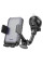 Автотримач Hoco H27 Rock push-type (center console) - Black / Gray - фото