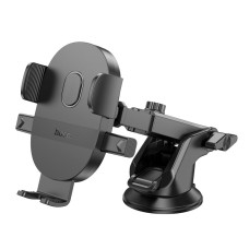 Автотримач Hoco H19 Mighty one-button (center console) - Black