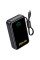 Портативний ЗП Power Bank Hoco Q54 Shine PD45W with cable 20000 mAh - Metal gray - фото