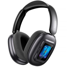 Накладні бездротові навушники Hoco ESD23 Lasting ANC with display - Black