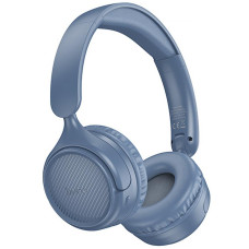 Накладні бездротові навушники Hoco W66 Wave - Blue