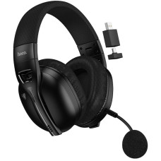 Накладні бездротові навушники Hoco W114 Magic +3.5mm+2.4G - Black