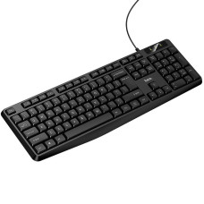 Клавіатура дротова Hoco GM60 Cool (English Version) - Black