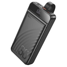 Портативний ЗП Power Bank Hoco J123B Element 22.5W+PD20W 30000 mAh - Black