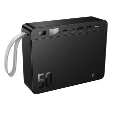 Портативний ЗП Power Bank Hoco J166 Carretera 22.5W+PD20W+lighting 50000 mAh - Black