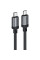 Дата кабель Acefast C20-03 Type-C to Type-C 60W (1.2m) - Black - фото