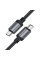 Дата кабель Acefast C20-03 Type-C to Type-C 60W (1.2m) - Black - фото