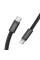 Дата кабель Hoco X125 Exceso Type-C to Type-C 60W (1m) - Black - фото