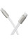 Дата кабель Hoco X125 Exceso Type-C to Type-C 60W (1m) - White - фото