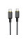 Дата кабель Hoco X128 Benefit Type-C to Type-C 60W (1m) - Black - фото