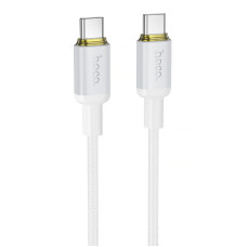 Дата кабель Hoco X128 Benefit Type-C to Type-C 60W (1m) - White