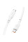 Дата кабель Hoco X93 Force Type-C to Type-C 60W (2m) - White - фото