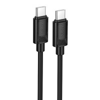 Дата кабель Hoco X122 Benefit Type-C to Type-C 60W (1m) - Black
