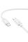Дата кабель Hoco X122 Benefit Type-C to Type-C 60W (1m) - White - фото