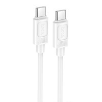 Дата кабель Hoco X122 Benefit Type-C to Type-C 60W (1m) - White