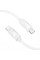 Дата кабель Borofone BX109 Type-C to Type-C 60W (1m) - White - фото