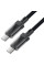 Дата кабель Acefast C12-03 Type-C to Type-C 60W (1.2m) - Black - фото