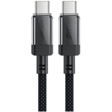 Дата кабель Acefast C12-03 Type-C to Type-C 60W (1.2m) - Black
