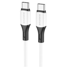 Дата кабель Borofone BX79 Type-C to Type-C 60W (1m) - Білий