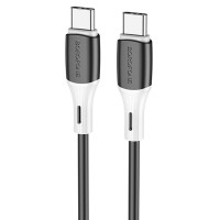 Дата кабель Borofone BX79 Type-C to Type-C 60W (1m) - Чорний