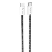 Дата кабель Hoco X104 Source 60W Type-C to Type-C (2m) - Black