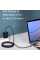 Дата кабель Baseus Cafule Type-C to Type-C PD2.0 100W (2m) (CATKLF-AL) - Red / Black - фото