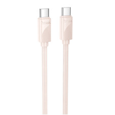 Дата кабель Hoco X114 Energy Type-C to Type-C 60W (1m) - Pink