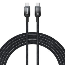 Дата кабель Baseus Discolor Series Fast Charging Type-C to Type-C 100W (1m) (P10374902) - Cluster Black
