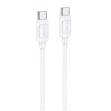 Дата кабель Hoco X115 Surpass Type-C to Type-C 240W (1m) - White