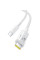 Дата кабель Baseus Gem Fast Charging Type-C to Type-C 100W (2m) (P10373000111-01) - Moon White - фото