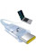 Дата кабель Baseus Gem Fast Charging Type-C to Type-C 100W (1m) (P10373000111) - Galaxy Blue - фото