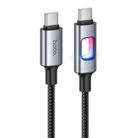 Дата кабель Hoco U144 New Type-C to Type-C 60W (1.2m) - Black