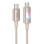 Дата кабель Hoco U144 New Type-C to Type-C 60W (1.2m) - Gold