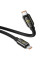 Дата кабель Hoco U143 Joy Type-C to Type-C 240W (1.2m) - Black - фото