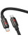 Дата кабель Hoco U143 Joy Type-C to Type-C 240W (1.2m) - Black - фото