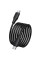 Дата кабель Hoco X124 Bien silicone Type-C to Type-C 60W (1m) - Black - фото