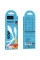 Дата кабель Hoco X124 Bien silicone Type-C to Type-C 60W (1m) - White - фото