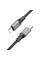 Дата кабель Hoco X86 Spear Type-C to Type-C 60W (1m) - Black - фото