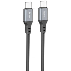 Дата кабель Hoco X86 Spear Type-C to Type-C 60W (1m) - Black