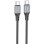 Дата кабель Hoco X86 Spear Type-C to Type-C 60W (1m) - Black