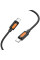 Дата кабель Borofone BX114 Structure Type-C to Type-C 60W (1m) - Black - фото